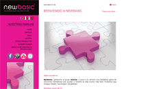 Desktop Screenshot of newbasic.es